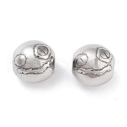 Tarnish Resistant 304 Stainless Steel Beads STAS-M057-17P-1
