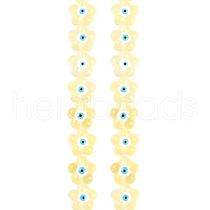 Transparent Glass Beads Strands GLAA-K070-01D-1