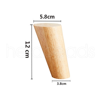 Wooden Furniture Legs WOCR-PW0001-240B-1