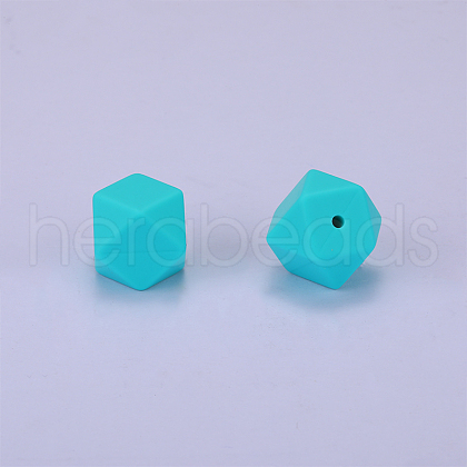 Hexagonal Silicone Beads SI-JX0020A-01-1