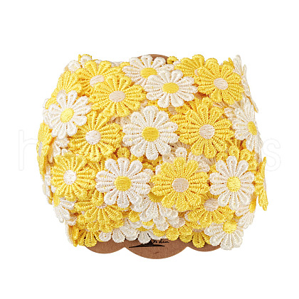 Colorful Polyester Lace Trim OCOR-TA0001-34H-1