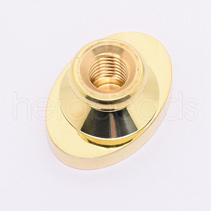 Blank Wax Seal Brass Stamp Head KK-WH0034-25LG-1