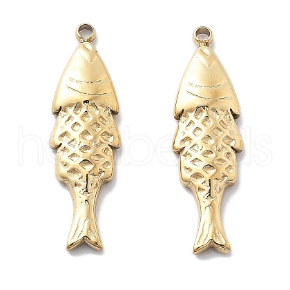 PVD Vacuum Plating 304 Stainless Steel Pendants STAS-R130-19G-1