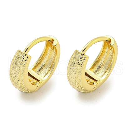 Brass Hoop Earrings EJEW-L211-011M-G-1