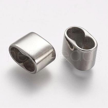 304 Stainless Steel Slide Charms STAS-A032-140P-1