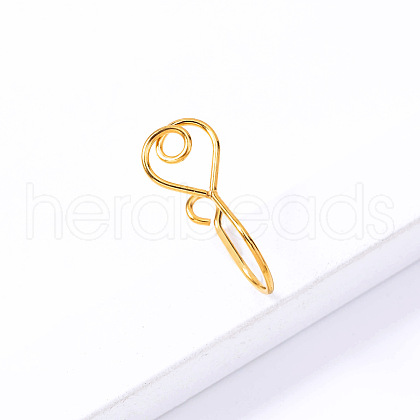 304 Stainless Steel Clip on Nose Rings WG032BD-09-1