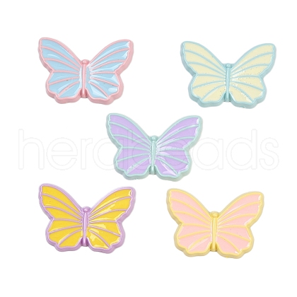 Plastic Enamel Cabochons FIND-Z077-09-1