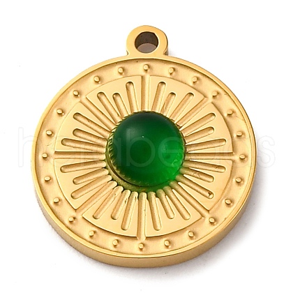 304 Stainless Steel Pendants STAS-M105-08G-1