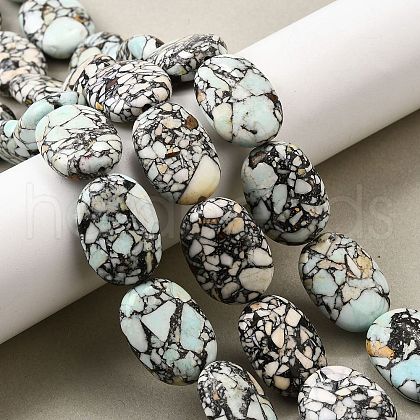Synthetic Turquoise Beads Strands G-F791-F01-01-1