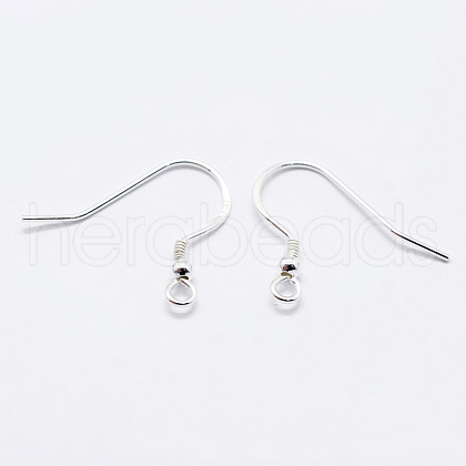925 Sterling Silver Earring Hooks STER-K167-053B-S-1