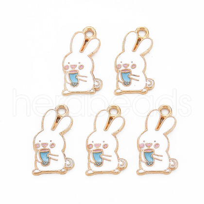 Alloy Enamel Pendants ENAM-N054-66D-NR-1