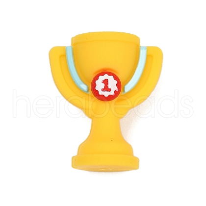 Graduation Season Theme Silicone Beads SIL-V002-09D-1