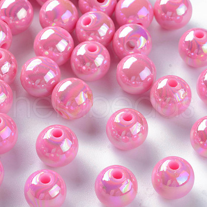 Opaque Acrylic Beads MACR-S370-D10mm-A02-1