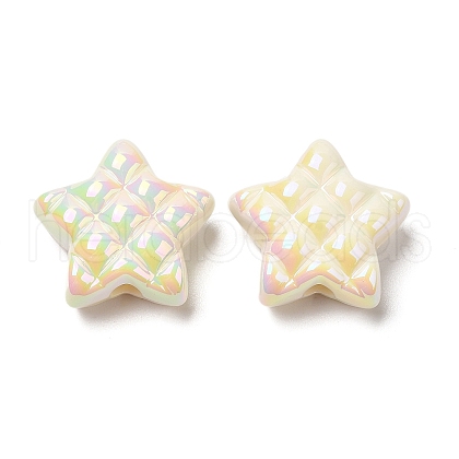 Opaque Acrylic Beads MACR-D074-03G-1