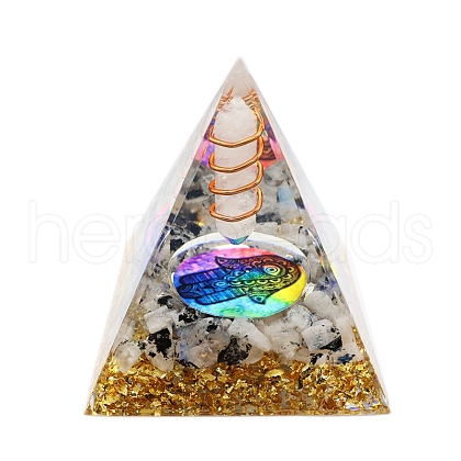 Orgonite Pyramid Resin Energy Generators PW-WG17641-03-1