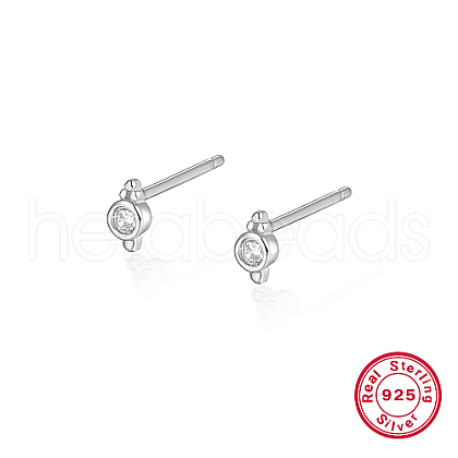 Sterling Sliver Stud Earrings VC4044-1-1