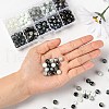 10 Style Spray Painted & Drawbench Transparent & Baking Painted Glass Beads GLAA-YW0001-26C-8