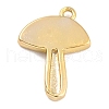 Autumn Theme Brass Enamel Pendants KK-P197-18G-4