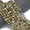 Natural Lodolite Quartz Beads Strands G-K389-E37-01-2