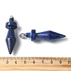 Dyed Natural Lapis Lazuli Pendants G-C187-03B-3