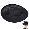 Linen Mini Hat Fascinator Base AJEW-WH0561-32A-1