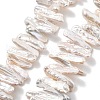 Natural Baroque Keshi Pearl Beads Strands PEAR-P064-03B-02C-2