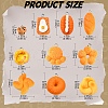20Pcs 10 Styles Opaque Resin Imitation Food Pendants RESI-YW0001-69-3