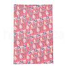 Christmas Theme Imitation Leather Fabric DIY-WH0157-64D-23-1