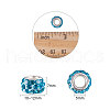  Polymer Clay Rhinestone European Beads CPDL-NB0001-05-2