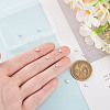 GOMAKERER 10Pcs Rhodium Plated 925 Sterling Silver Beads FIND-GO0002-59-3