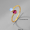 S925 Sterling Silver Cuff Rings for Women FE1587-1-4