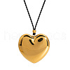 Stylish Stainless Steel Heart Pendant Necklaces for Women LT7996-5
