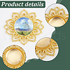   DIY Blank Dome Pendant Making Kit FIND-PH0006-38-3
