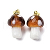 Handmade Lampwork Pendants LAMP-S069-08G-05-1