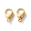 304 Stainless Steel Lobster Claw Clasps STAS-V007-01F-G-1