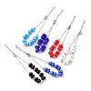 304 Stainless Steel Cable Chain Bracelets BJEW-Z123-01P-4