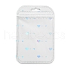 Rectangle Laser Plastic Yin-yang Zip Lock Gift Bags OPP-E004-01A-B02-2