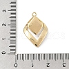 Brass Micro Pave Cubic Zirconia Earring Accessory
 KK-E791-03G-3