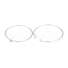 316L Surgical Stainless Steel Hoop Earring Findings STAS-G229-07P-04A-2