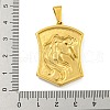 Ion Plating(IP) 304 Stainless Steel Pendants STAS-R231-14A-G-3
