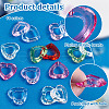   11 Colors Transparent Acylic Bead Frame MACR-PH0001-90-6