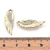 Alloy Rhinestone Pendants PALLOY-T090-55KCG-2