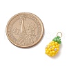 Glass Seed Beaded Pendants PALLOY-MZ00480-2