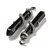 Natural Obsidian Pointed Big Pendants G-F766-07AS-08-2