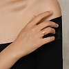 Stainless Steel Butterfly Adjustable Open Cuff Rings for Women OK2282-2-4