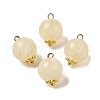 Two Tone Acrylic Pendants MACR-C033-02G-1