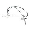 Alloy Pendant Necklaces NJEW-S381-029-2