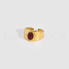 Oval Natural Carnelian Ring IR1864-1-1