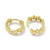 Brass Hoop Earrings EJEW-L211-010F-G-2