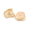 Brass Micro Pave Cubic Zirconia Pendants KK-E090-15G-2